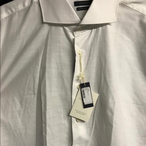 Suitsupply Other - NWT Suitsupply white Dress Shirt 17.5 Slim Fit